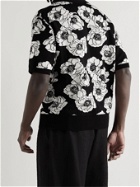 4SDESIGNS - Reversible Cotton-Jacquard Shirt - Black