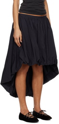 Paloma Wool Black Fanquir Midi Skirt