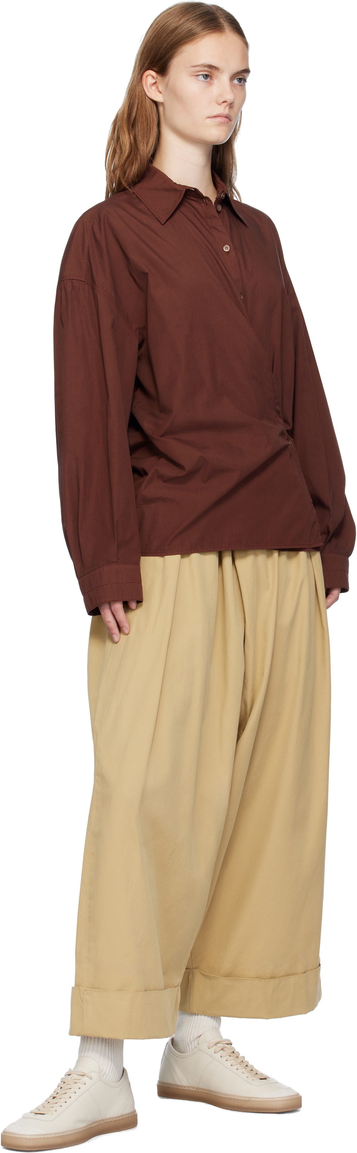 Toogood Beige 'The Baker' Trousers