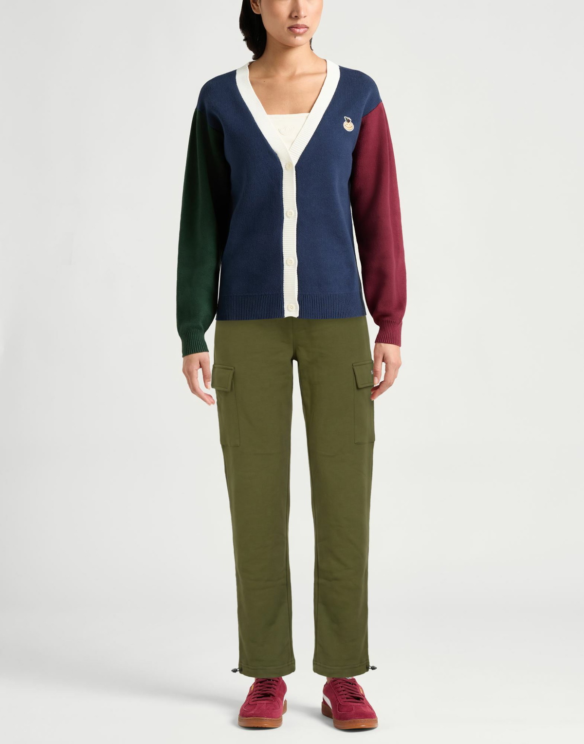 Shoe Womens Pants in Military green