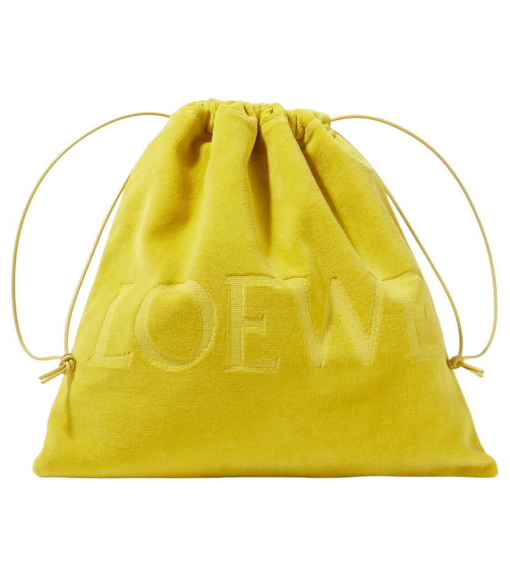 Photo: Loewe Paula's Ibiza Medium logo terry pouch