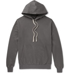 BILLY - Oversized Loopback Cotton-Jersey Hoodie - Gray