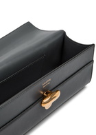 Savette Symmetry Slim Leather Pochette - Dark Blue - One Size