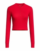Skims Womens T-shirt in Red