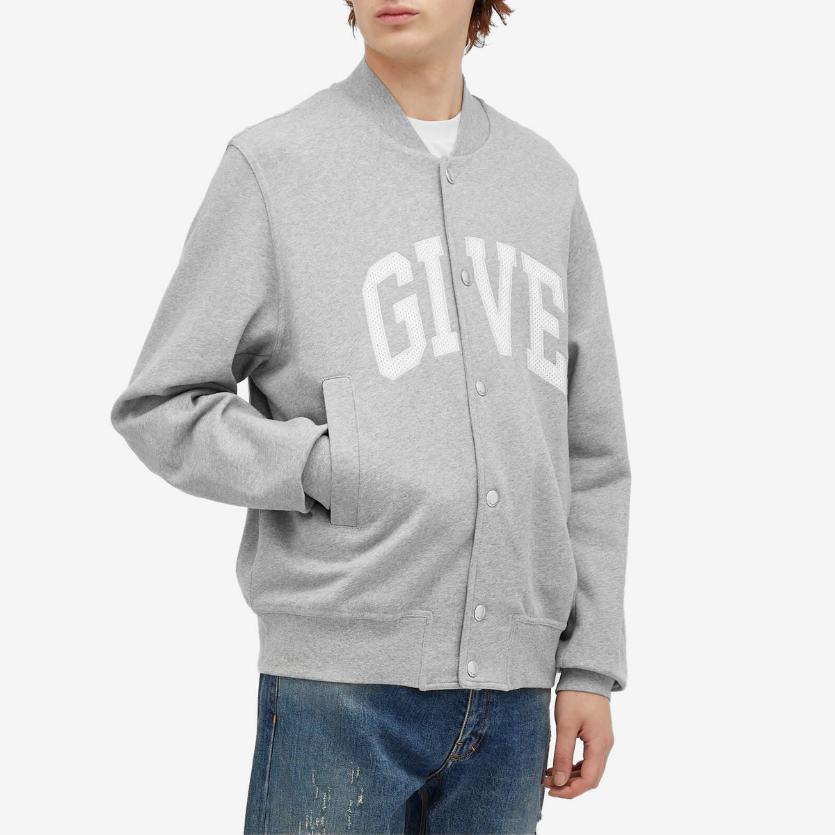 Givenchy グレー ジャケット XS Givenchy Monsieur Gray Blue Pinstripe Blazer Suit Jacket