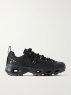LOEWE - On Cloudsolo Hiker Rubber-Trimmed Twill Sneakers - Black