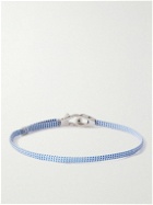 Miansai - Caden Rope Silver Bracelet