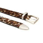 Molebo M2418 Belt in Leopard Pony