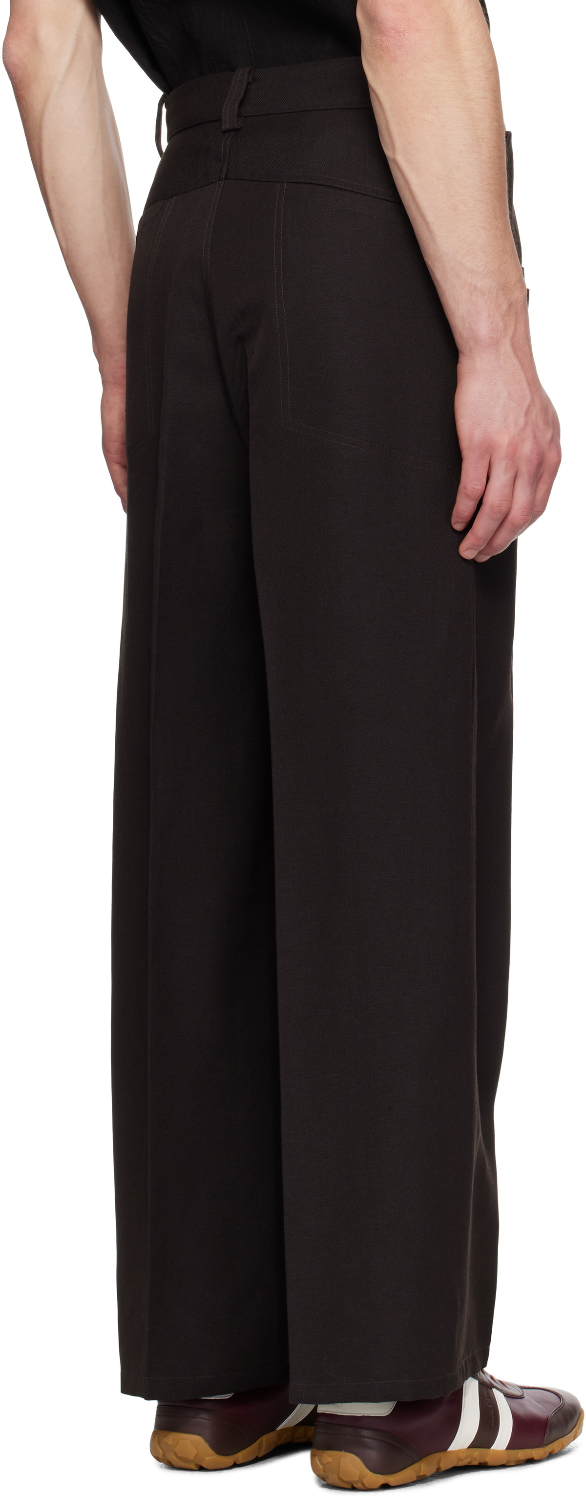 pet-tree-kor Brown Sail Trousers