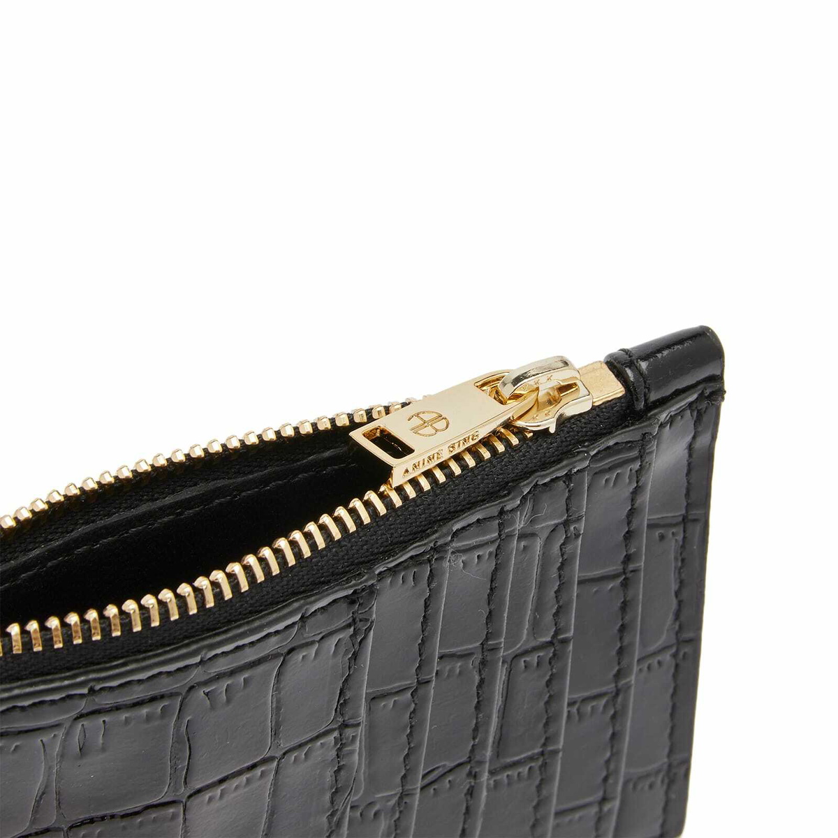 Anine Bing Women's Lucy Card Holder in Black 