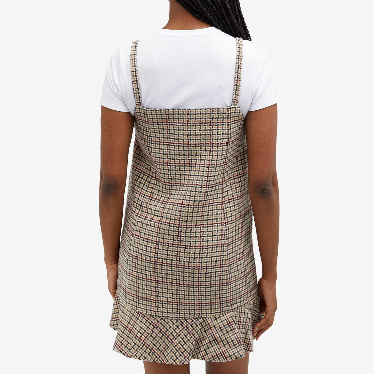 GANNI ワンピース Check Wool Mix Mini Dress F9695 6825 楽天市場】【7/18～21限定・最大2万円OFFクーポン配布中】GANNI