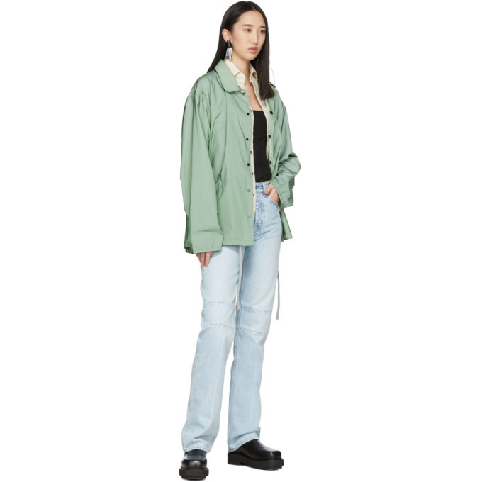 Our Legacy Blue Extended Linear Cut Jeans Our Legacy