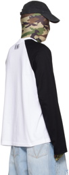VTMNTS White & Black Barcode Long Sleeve T-Shirt