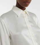 Stella McCartney Peplum satin shirt