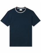 Kingsman - Cotton and Cashmere-Blend Jersey T-Shirt - Blue