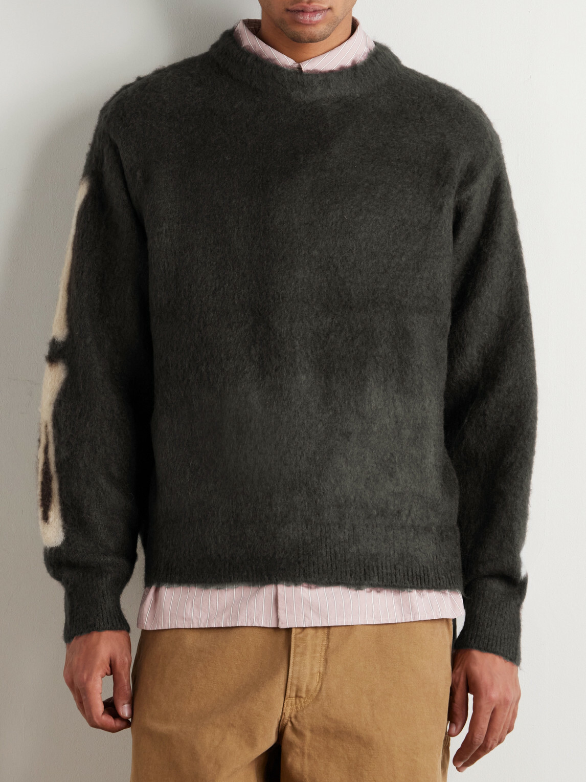 Remi Relief - Woven Sweater - Black