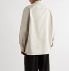 Bottega Veneta - Oversized Cotton-Poplin Shirt - Neutrals