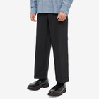 Beams Plus Men's Wide Twill Trousers in Navy