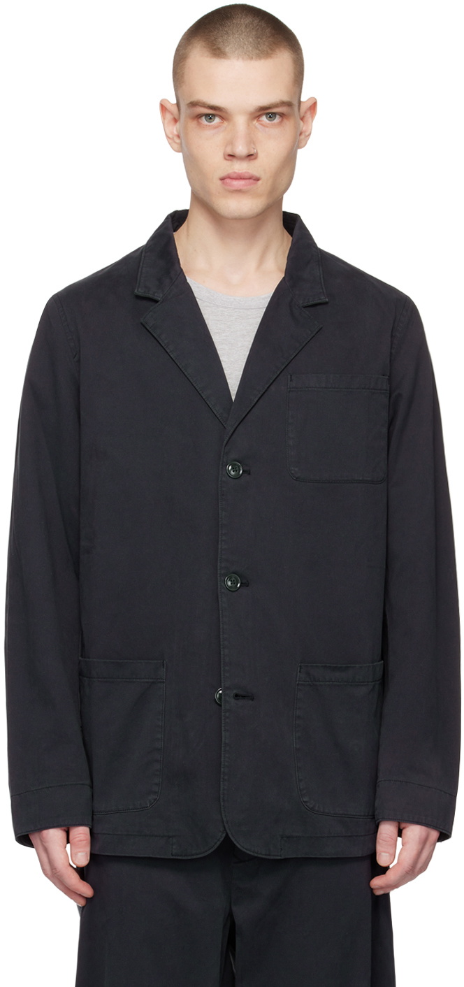 Barbour Navy Baker Blazer Barbour