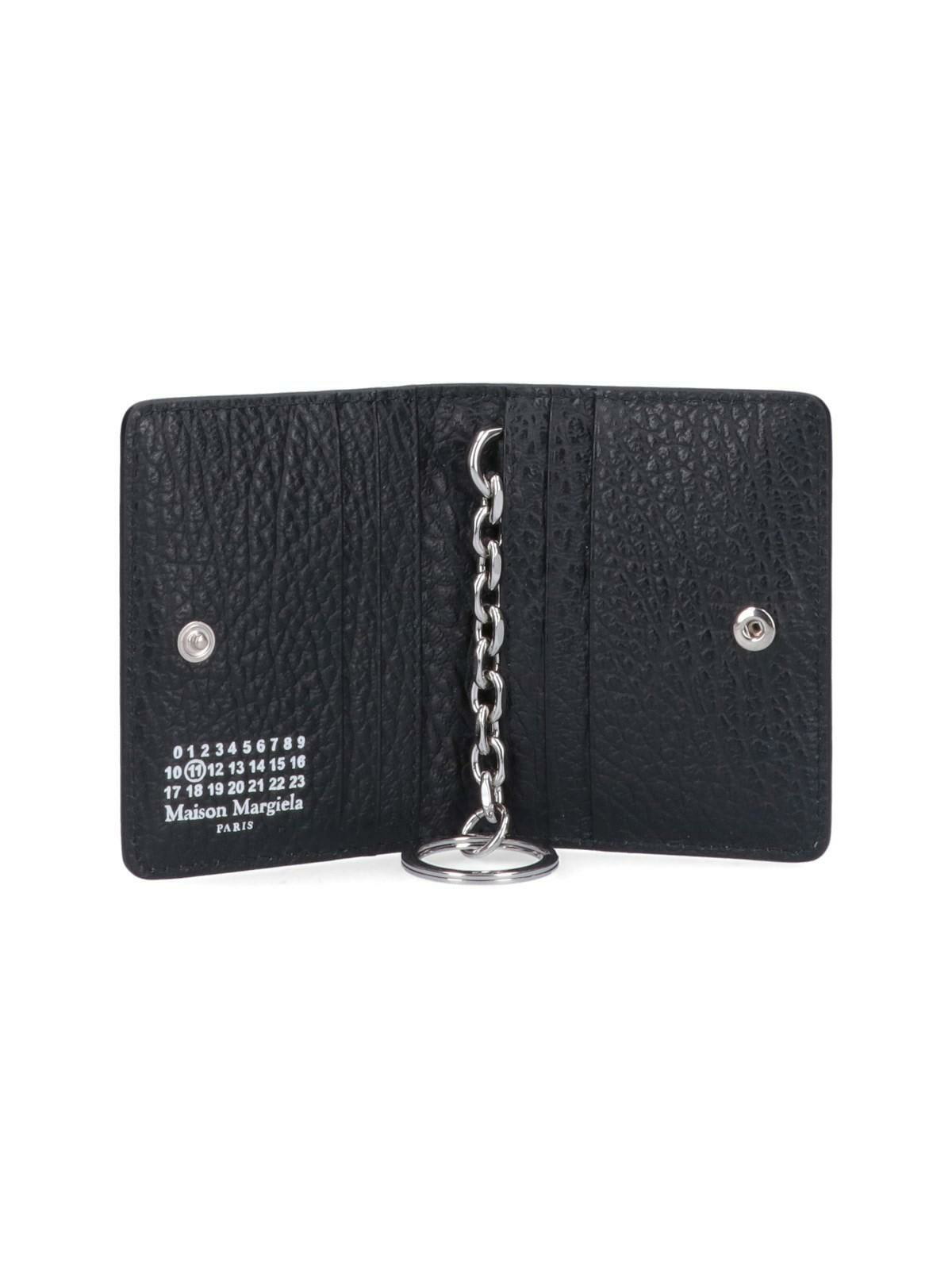 Maison Margiela Silver Slim Gap Card Holder Maison Margiela