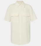 Loro Piana Shirley linen crêpe shirt