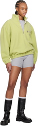 Rier Green Polar Fleece Sweater