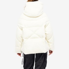 Khrisjoy Women's Oversize Puffer Jacket In Pile - END. Exclusive in Off White