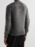 TOM FORD - Wool, Mohair and Silk-Blend Sweater - Gray