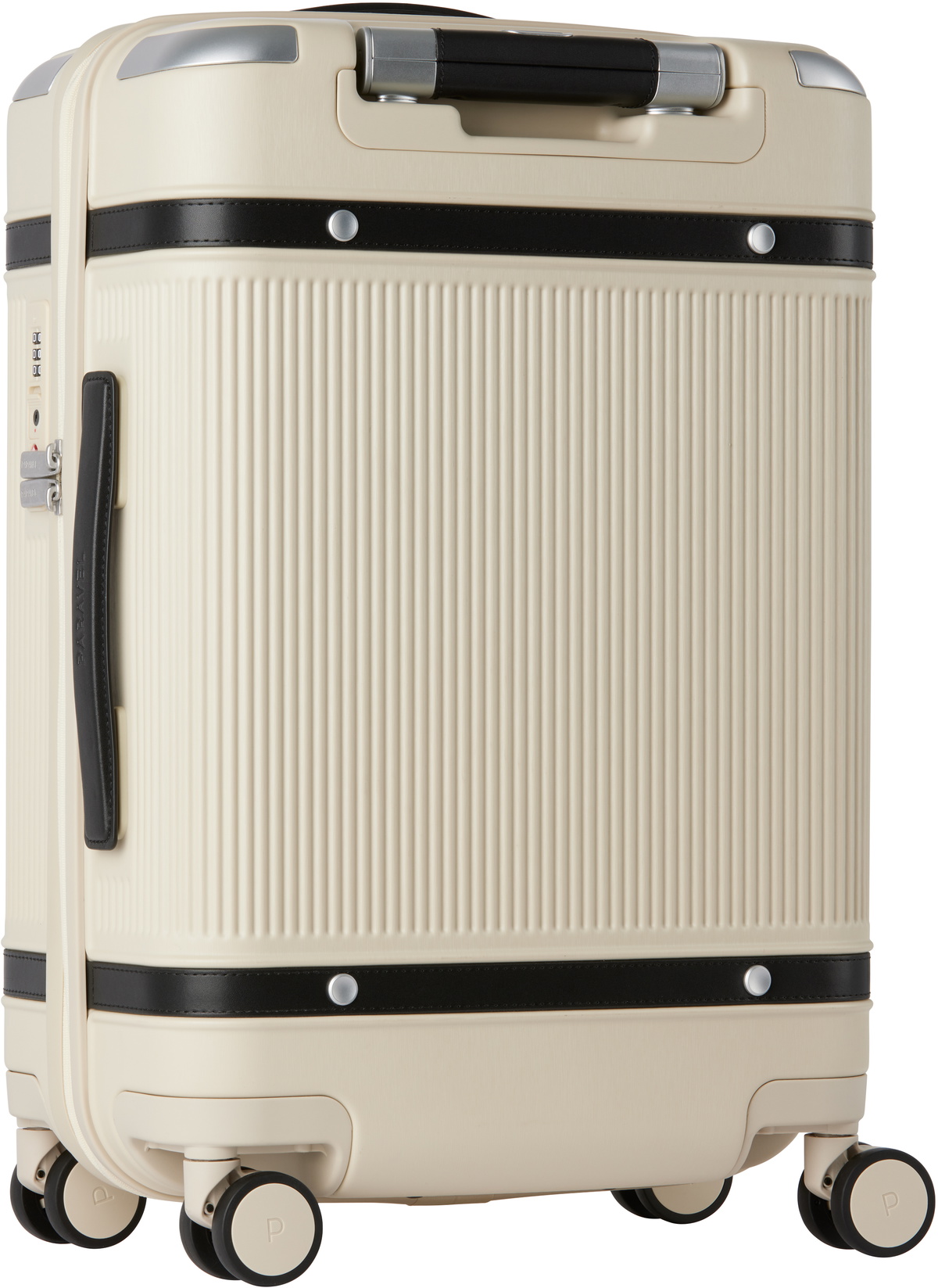 Paravel White Aviator Carry-On More Suitcase