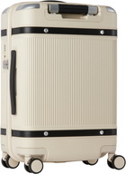 Paravel White Aviator Carry-On More Suitcase