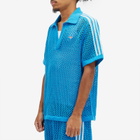 Adidas CLOT Crochet by EC Polo in Bright Blue