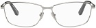 Balenciaga Silver Rectangular Glasses