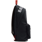 Balenciaga Navy and Red Wheel Backpack