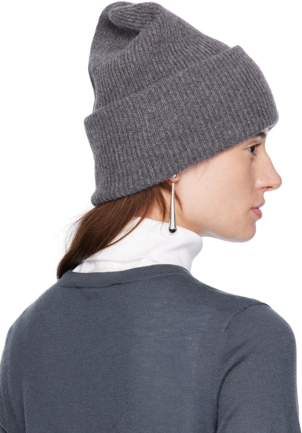 LISA YANG Gray 'The Stockholm' Beanie