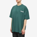 Vetements Men's Polizei T-Shirt in Police Green