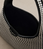 Alaïa Mini studded suede top-handle bag