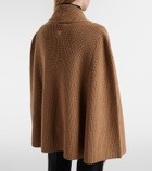 Max Mara Agenzia double-breasted virgin wool cape