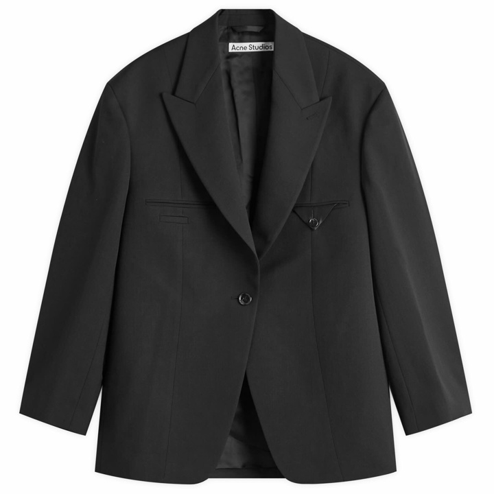 Photo: Acne Studios Women's Oversized Blazer in Black