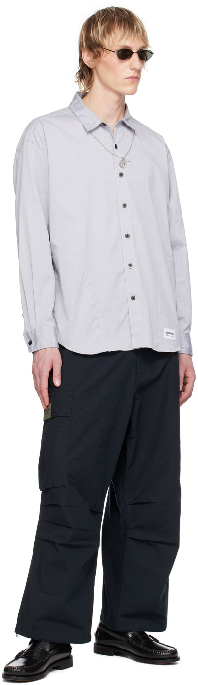 Neighborhood Black Wide Cargo Pants Neighborhood