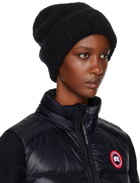 Canada Goose Black Alpaca Beanie