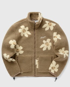 Axel Arigato Billie Flower Fleece Jacket Brown - Mens - Fleece Jackets