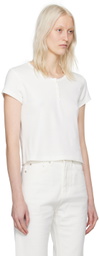 Nothing Written White Preta T-Shirt