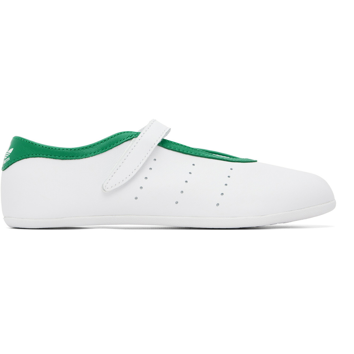 adidas Originals White Stan Smith Lo Ballerina Flats