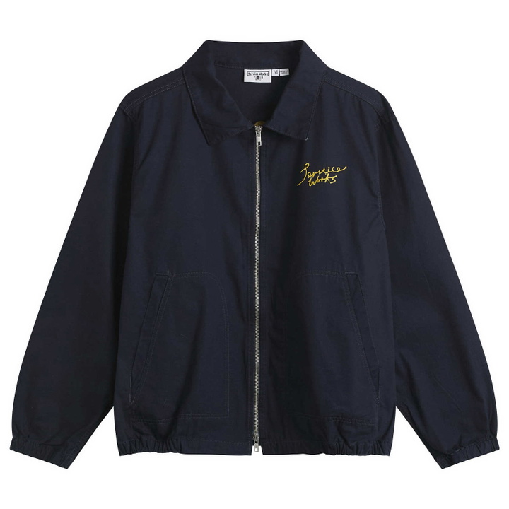 Photo: Service Works Men's Twill Work Jacket in Dark Navy