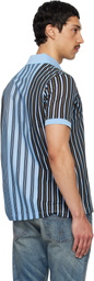 Paul Smith Blue Deck Stripe Polo