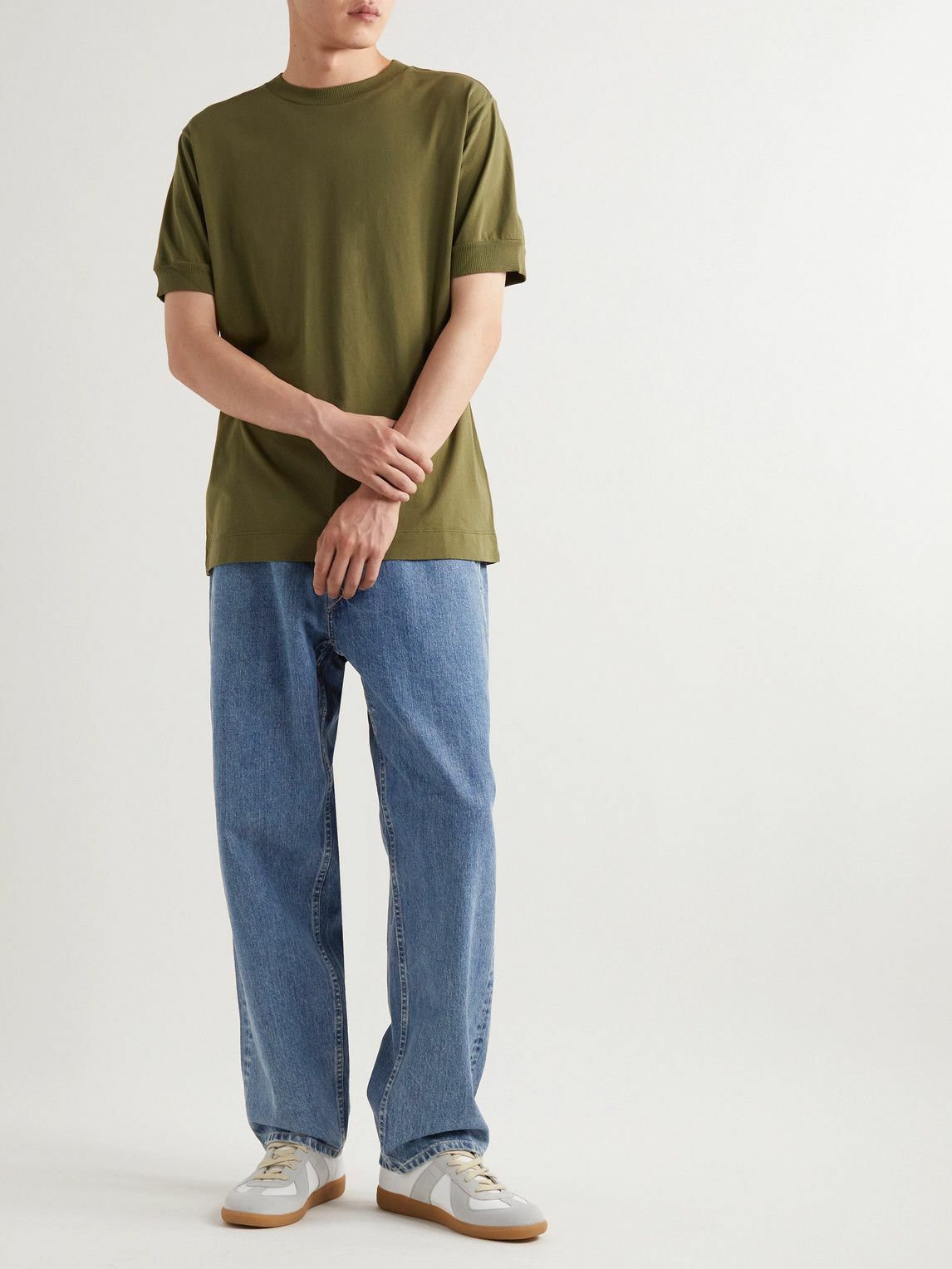 Applied Art Forms - DM2-2 Straight-Leg Selvedge Jeans - Blue