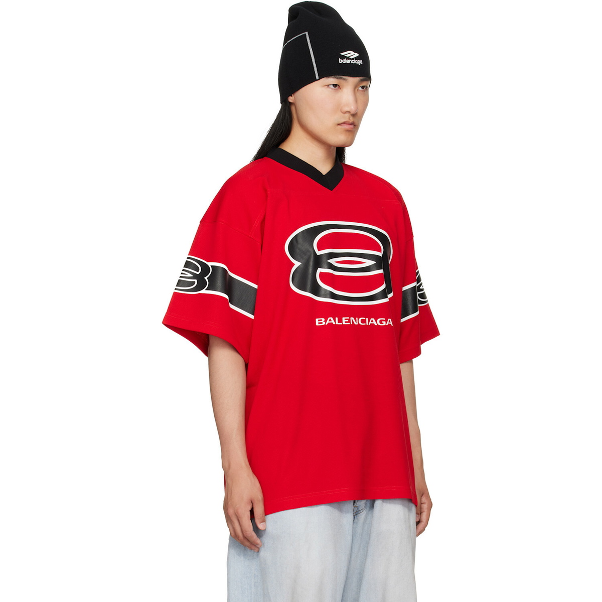 Balenciaga Red Football Jersey