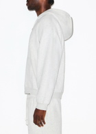 Skims Relaxed Cotton-blend Sweatshirt Grey