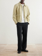 FRAME - Suede Trucker Jacket - Neutrals