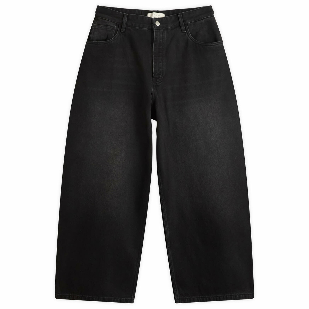 Studio Nicholson - Bionda Wide-Leg Cropped Pleated Virgin